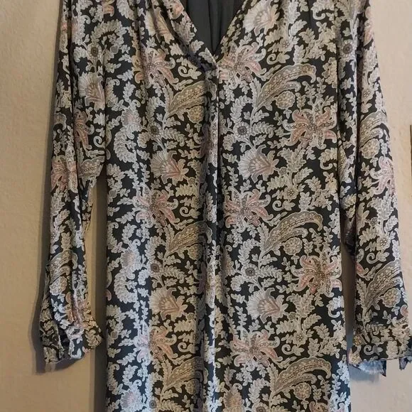NWT Ann Taylor LOFT Paisley Dress XS Petite - Picture 10 of 12